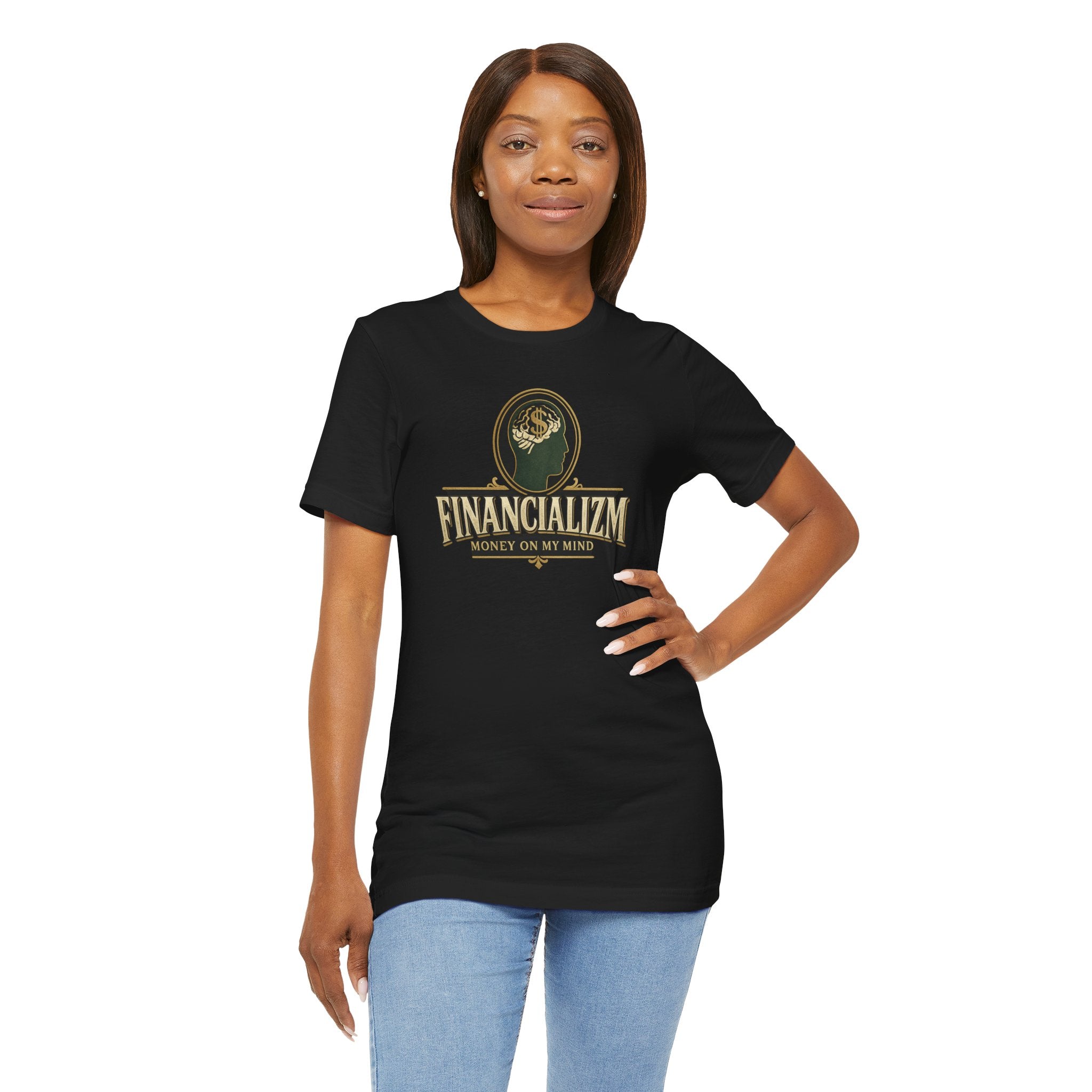 Financializm “Money On My Mind” Tee – Black
